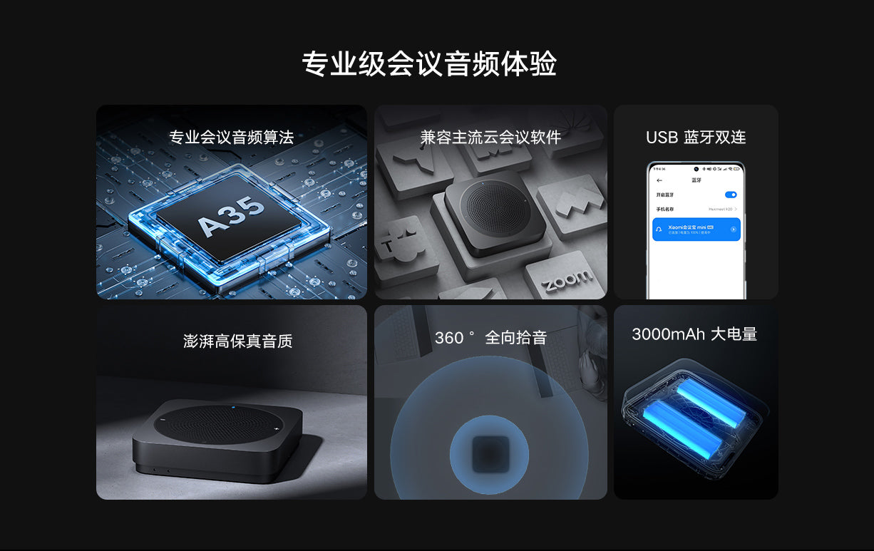 【Xiaomi小米】會議寶 mini (專業會議麥克風)