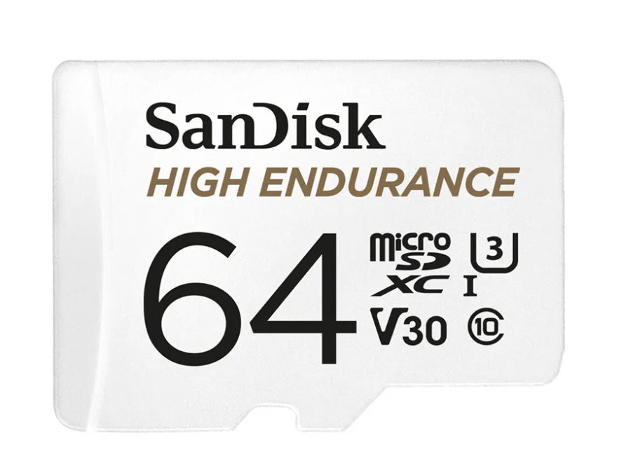 【Sandisk】行車記錄器/監控專用 超耐久 microSD記憶卡(含轉卡)