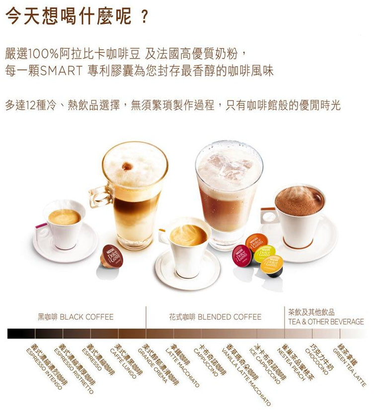 【Nescafé雀巢】 New Circolo Dolce Gusto 膠囊咖啡機