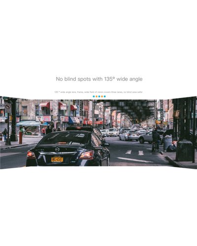 【blurams】V20 智慧電子後照鏡 (行車記錄器)