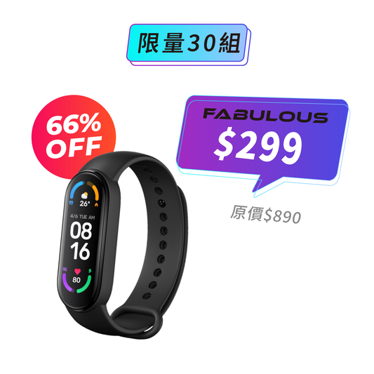 【Xiaomi小米】手環 6 (全新品)