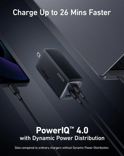 【Anker】 737 GaNPrime 120W 急速充電器(2C1A)