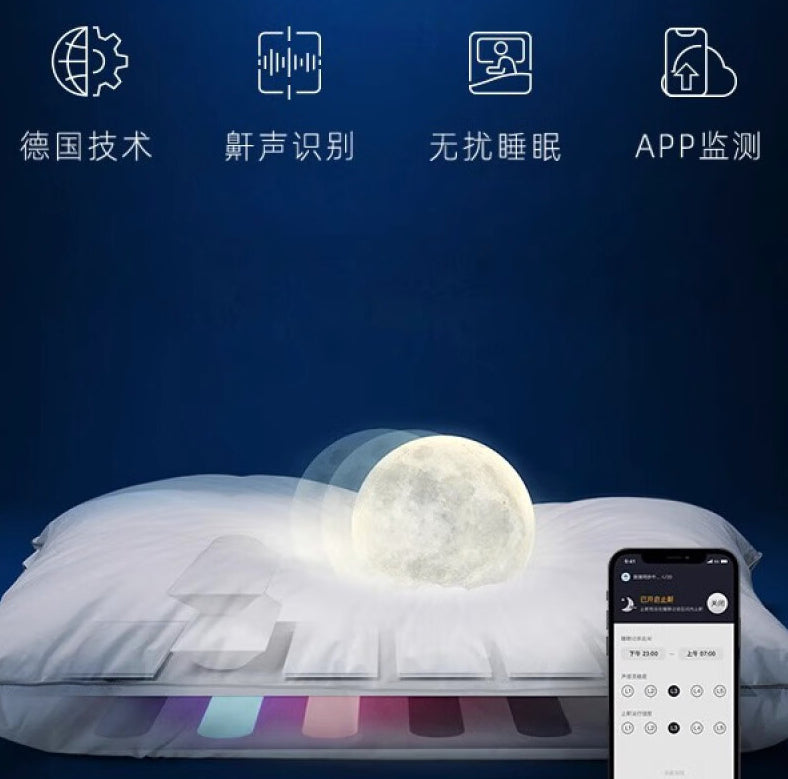 【德國Nitetronic】智能止鼾枕
