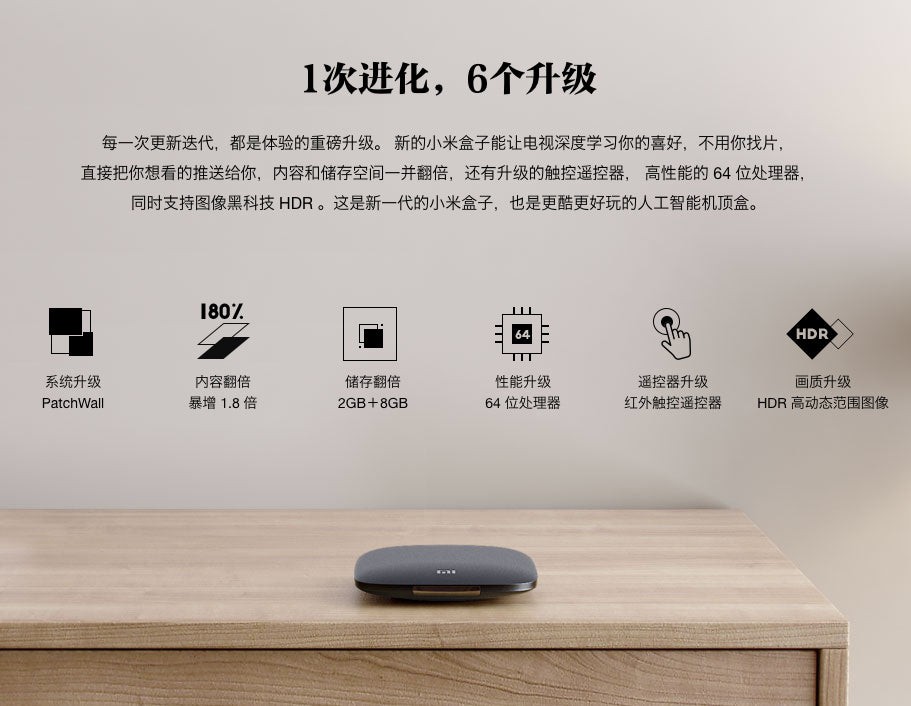 【Xiaomi小米】盒子3S