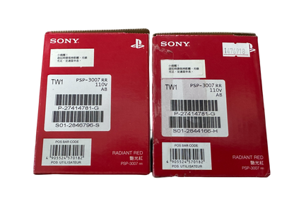 【Sony】PSP 3007 全新未拆極具收藏價值(送Sony原廠耳掛式耳機、原廠記憶卡)