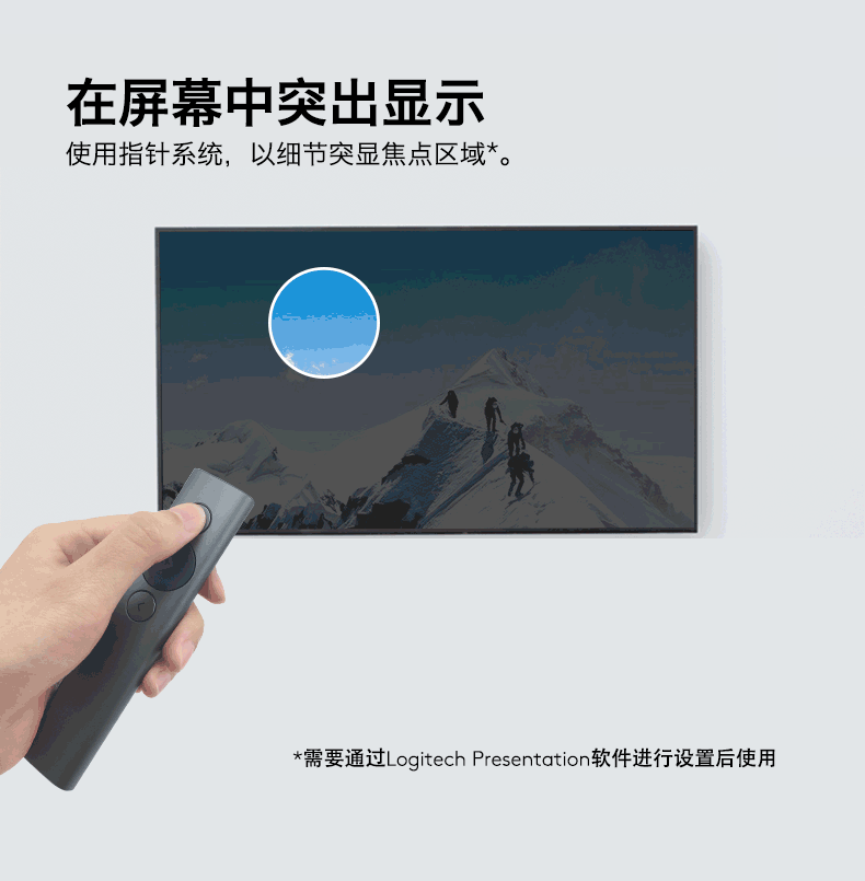 【Logitech 羅技】SPOTLIGHT 簡報遙控器